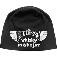 Ginza.se Thin Lizzy: Unisex Beanie Hat/Whisky In The Jar JD Print (Black)
