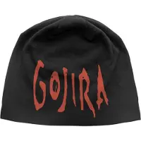 Ginza.se Gojira: Unisex Beanie Hat/Logo JD Print (Black)