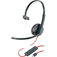 Poly Blackwire C3210 Usb C Voip-hörlurar