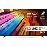 LG 55UT80006LA - 55 Diagonal klass UT80 Series LED-bakgrundsbelyst LCD-TV - Smart TV - webOS - 4K UHD (2160p) 3840 x 2160 - HDR - Direct LED