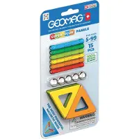 Geomag Magnetset - Supercolor Panels Återvunnet - 15 Delar - - One Size - Magnetiska leksaker