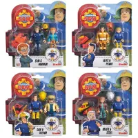 Simba Brandman Sam Figurer 2-pack Derek & Steel med tillbehör