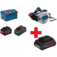 Bosch Gks18v-68gc+2xpc5.5+gal1880+fsn+l-boxx Cirkelsåg