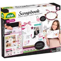 Lena Gör-det-själv-pappersbok med nyckel, stor