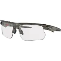 Oakley - Solglasögon - Bisphaera Grey Smoke Clear Black Photochromic för Unisex - Grå