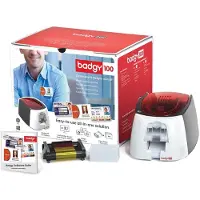 Evolis Badgy 100 kortskrivare med färgsublimering, upp till 80 färgkort/timme