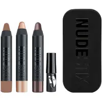 Nudestix Bright Nude Eyes Mini Kit Ögonskuggspalett 1 st