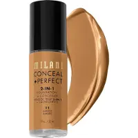 Milani Conceal + Perfect 2-In-1 Fondation + Concealer Flytande foundation 30 ml Nr. 11 - Amber