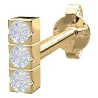 Nordahl Jewellery PIERCE52 diamantörhänge 4,4mm 314 203BR5