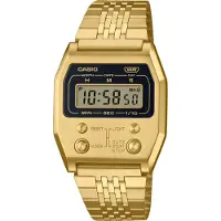 Casio Klocka - - A1100G-5EF - Guld stainless steel - Vattentät 3 Atm - Digital