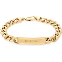 Tommy Hilfiger Ionic Gold Plated Chain Link Bracelet