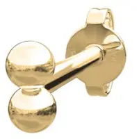 Nordahl Jewellery PIERCE52 2*2mm beads örhänge 314 201 5