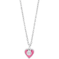 Nordahl Jewellery barn hjärt pink halsband 245 191