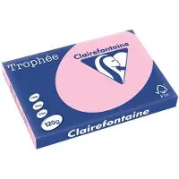 Clairefontaine 120g A3 papper | ljusrosa | 1310PC | 250 ark