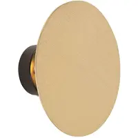 QAZQA Design vägglampa rund guld - Pulley