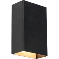 QAZQA Smart vägglampa svart 10 cm inkl 2 Wifi G9 - Otan