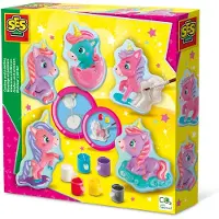 SES Creative - Cast &amp; Paint - Unicorn FoalL - - One Size - Kreativt lekset