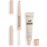 Revolution Lip Shape Kit Läppsminksset 1 st Brown Nude