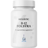 Holistic B12 Folsyra (Vegan), 90 caps