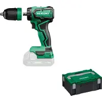 HiKOKI Skruvdragare/borr DS18DDQW2Z; 18 V (utan batteri och laddare)