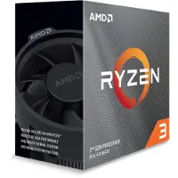 AMD Processor Ryzen 3 3100 (4C/8T, 18MB Cache, 3.9 GHz Max Boost) (100-100000284BOX)