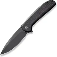 CIVIVI Primitrox C23005A-2 Blackwashed Nitro-V, Black G10 pocket knife