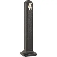 vidaXL Vattenpost antracit stenimitation