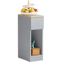 SoBuy Sidobord Förvaringsbord Soffbord Cafébord FBT111-HG