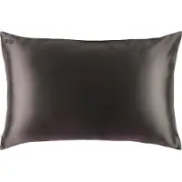 Slip Accessoarer PillowcasesÖrngott i ren siden Charcoal 40 cm x 80 cm 1 Stycke (1 198,00 kr / 1 Stycke)