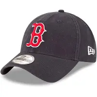 New Era Boston RedSox Keps Tvättad Marinblå Blå Mörkblå
