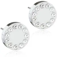 Blomdahl Brilliance Puck Crystal örhängen 8 mm 15-1491-01