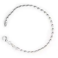 None Armband 925 Sterling Silver 3mm OLIIVI300/18.5
