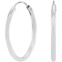 Nordahl Jewellery HOOPS52 örhängen 20mm silver 325 584