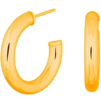 Nordahl Jewellery SIMPLE52 örhängen 25mm guld 325 665-3