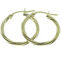 None Örhänge i 14k guld 18 mm KR4-2