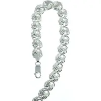 None Halsband Rosetta 925 Sterling Silver 10mm ROSE100/45