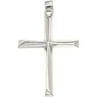 Silver Bar Windmill Cross kors hängsmycke 8097