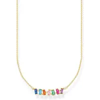 Thomas Sabo halsband colourful stones, gold KE2095-488-7-L45V