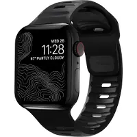 Nomad Sport Strap Black armband 38/40/41 mm för Apple Watch NM1A310000