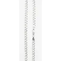 None Oval pansarlänk i sterling silver 5 mm 50 cm TLPANOVAL/50