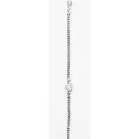 None Hjärtarmband i sterling silver 18.5 cm R251/18.5