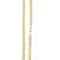 None Pansarlänk i 14K guld 6.3 mm 50 cm TLPAN170/50