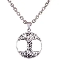 Northern Viking Jewelry Tree Of Life Lovers silver berlock NVJ-H-RS068