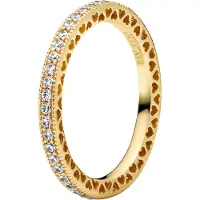 Pandora Sparkle & Hearts ring 168655C01-54