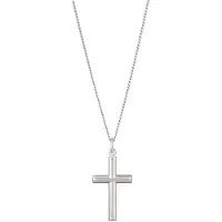 Saurum korshalsband i silver SA505110000
