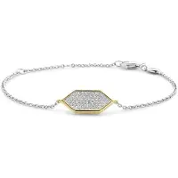 Ti sento Star light pave guld-silver armband 23028ZY