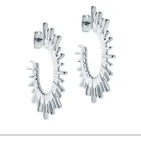 Ted Baker Sunrria silverfärgad hoops 06-TBJ3493-01-03