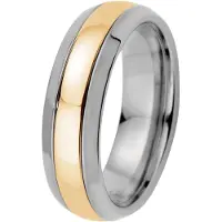 Kohinoor 006-067 Duetto ring 17½