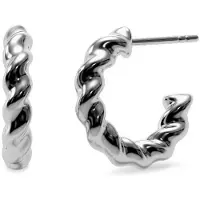 Edblad Indio hoops L silverfärgad 126661