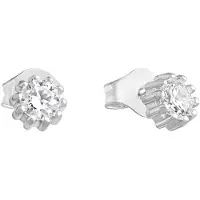 Lempikoru Bud solitär stiftorhangen 4 mm silver platinerat 33 079 01 000
